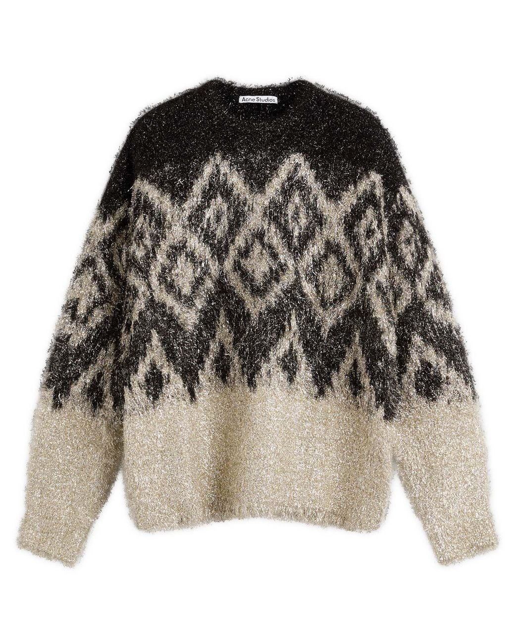 Acne Multicolor Kinai Tinsel Winter Jumper