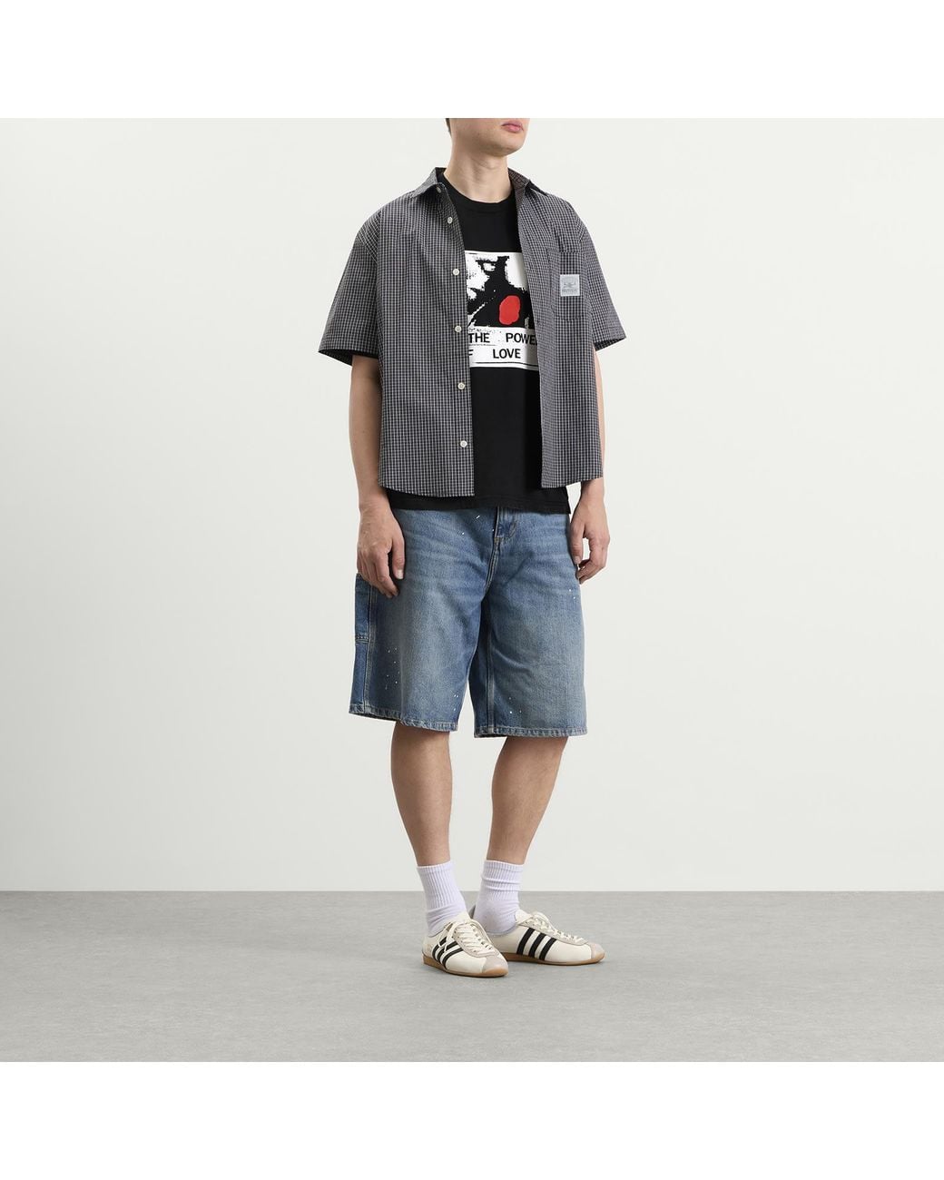 ACMH by Magic Castles Black X Optimo Power Of Love T-Shirt for men