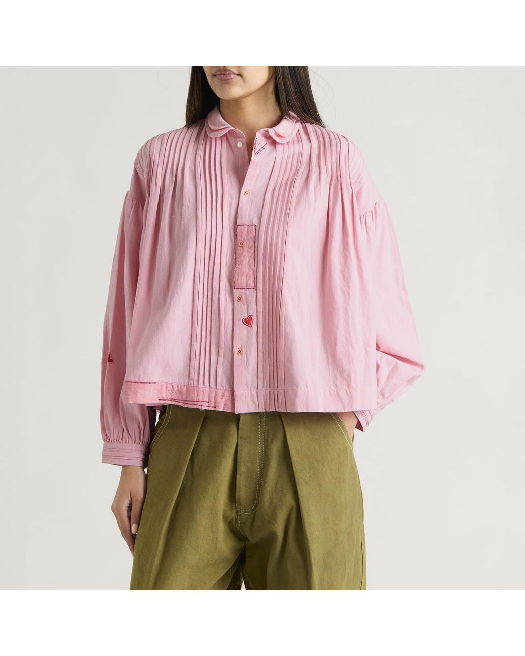 STORY mfg. Pink Still Shirt