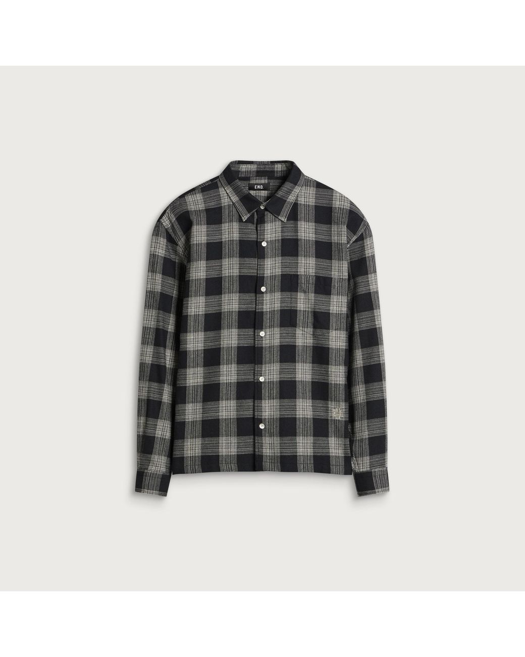 END. Black Semester Shirt for men