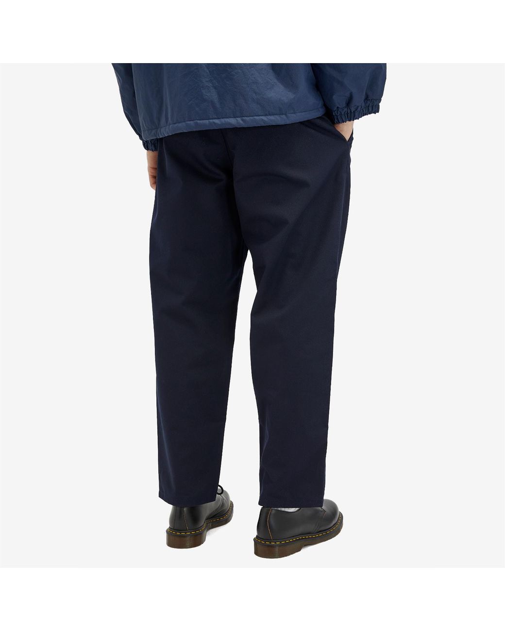 パンツ Double-Pleat Fluid Pants D.HYGEN - Non-ply Yarn Lined Drop Crotch Cargo Wide Jogger