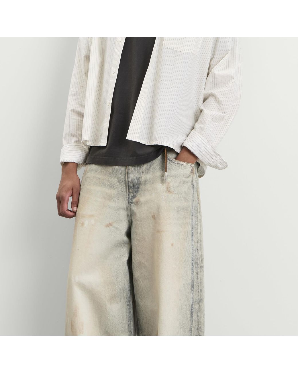 Won Hundred Natural Lyon Printed Denim Jeans for men