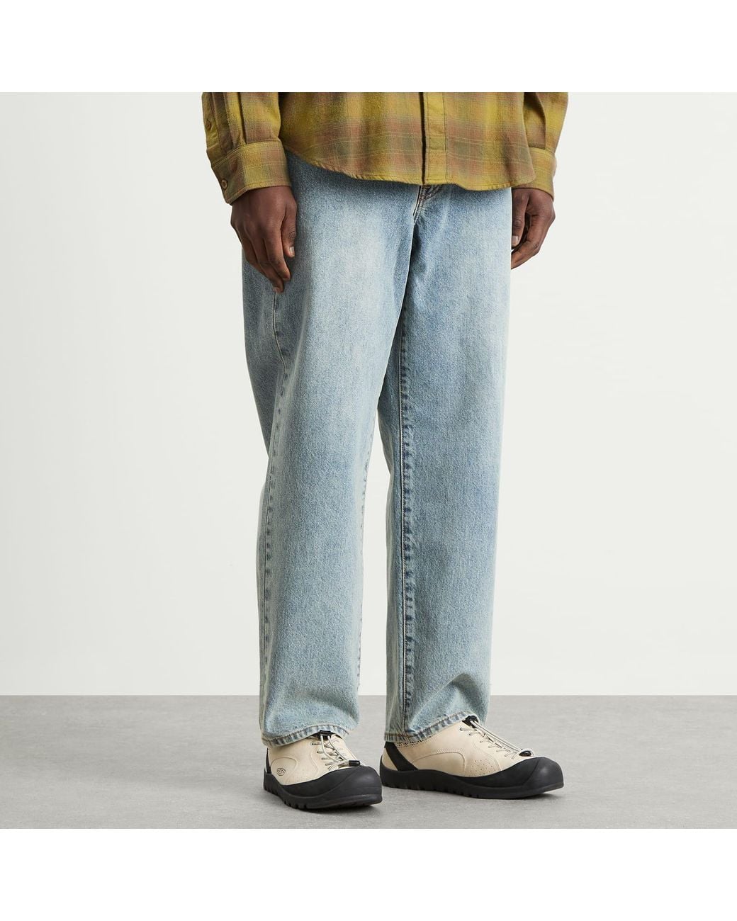 Thisisneverthat Blue Regular Jeans for men