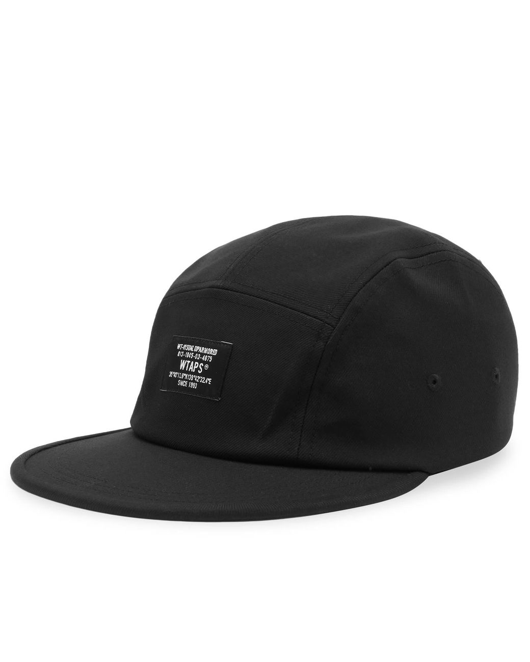 WTAPS 08 Label 5 Panel Cap in Black for Men | Lyst