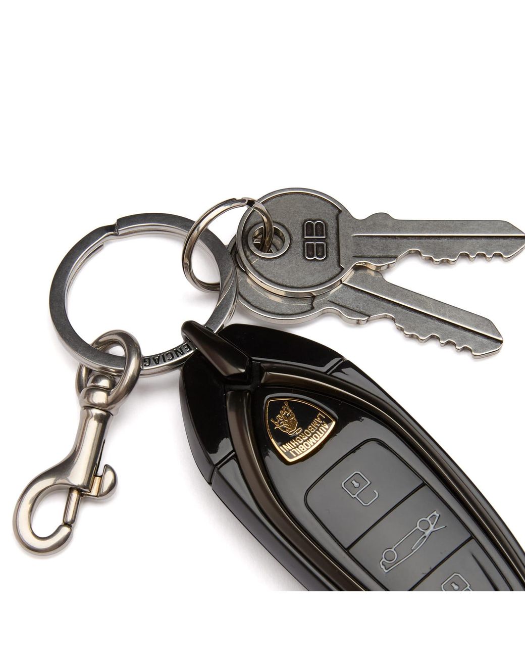 Balenciaga Lamborghini Key Keychain in Black for Men | Lyst Canada