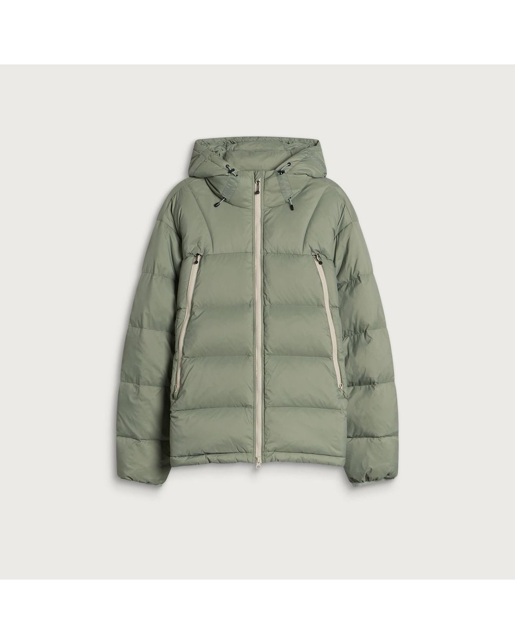 FRIZMWORKS Green Altavia Down Parka for men