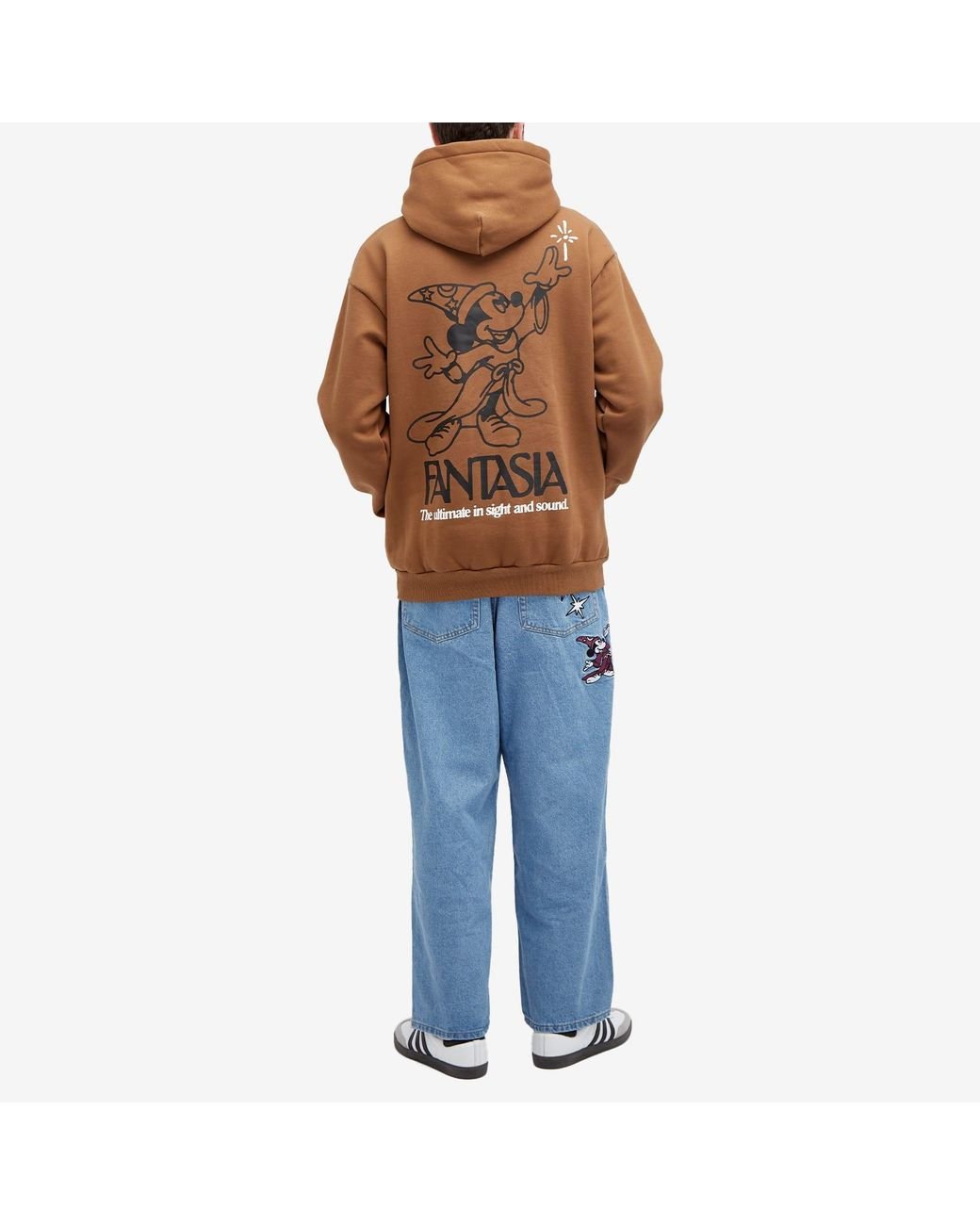 Butter Goods X Disney Sight & Sound Hoodie in Brown for Men