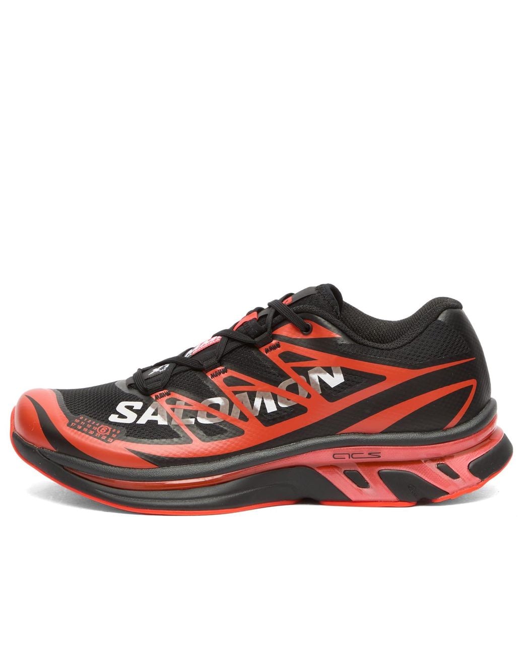 Maison Margiela Red Mm6 X Salomon Xt Sneakers