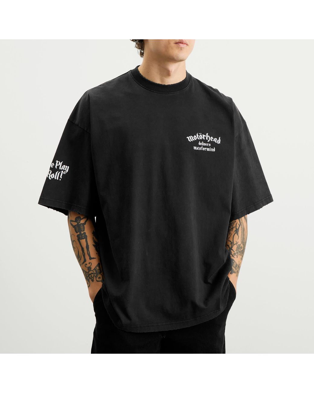 END. X Mastermind World X Motorhead Delivers T-Shirt in Black for