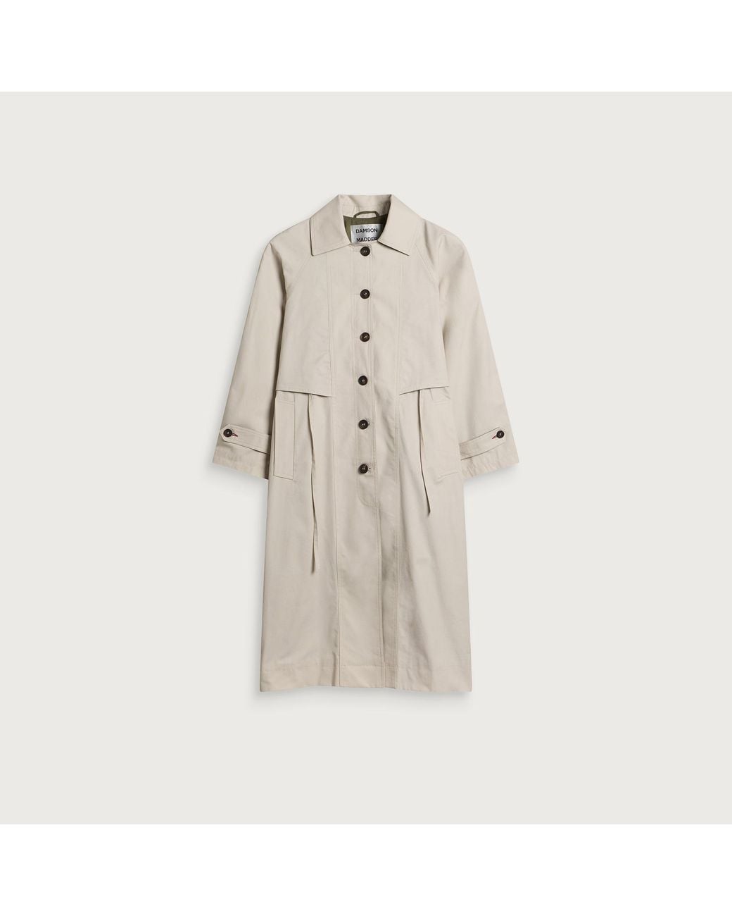 Damson Madder Natural Camille Trench Coat