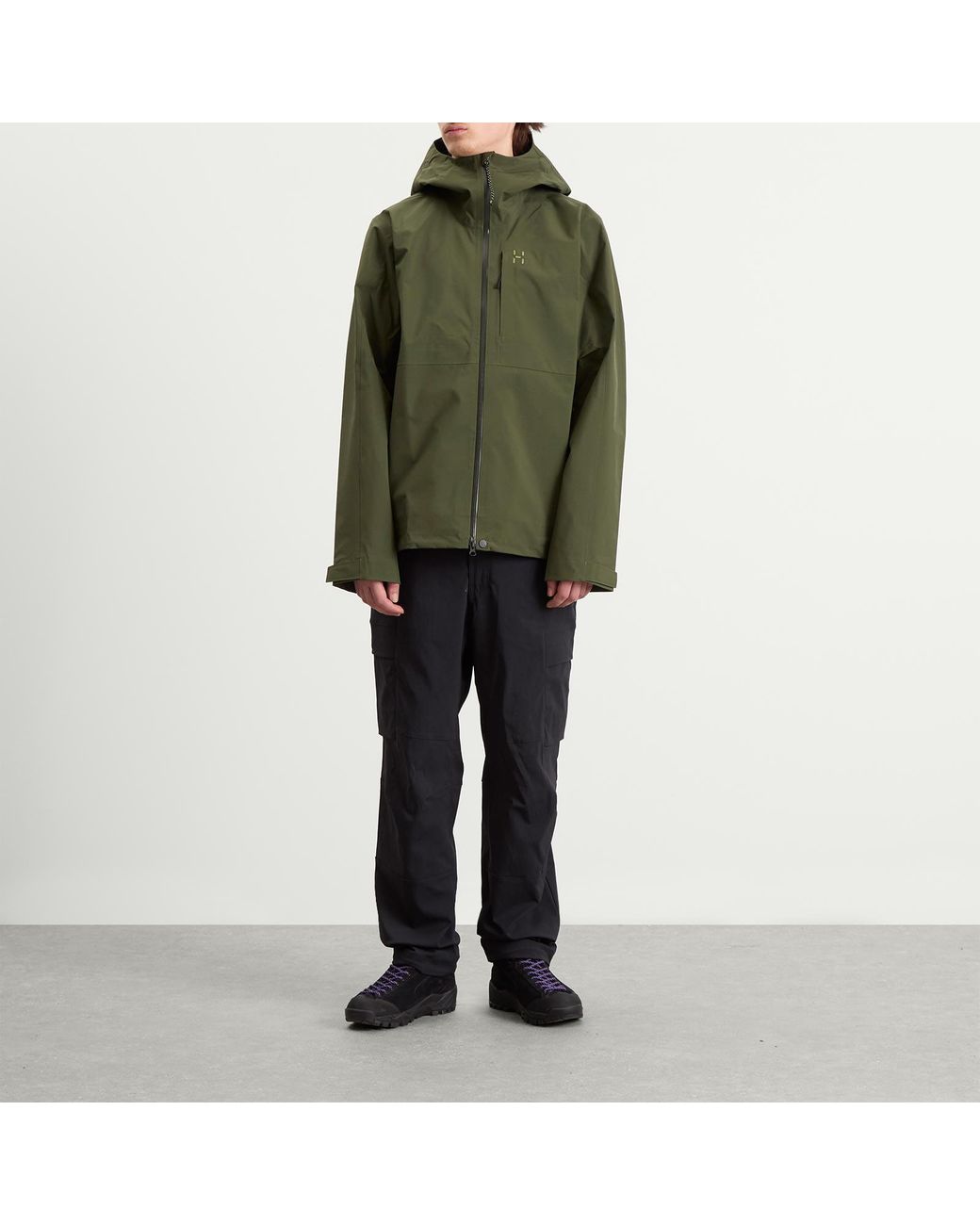 Haglöfs Front Proof Ii Waterproof Jacket in Green for Men | Lyst