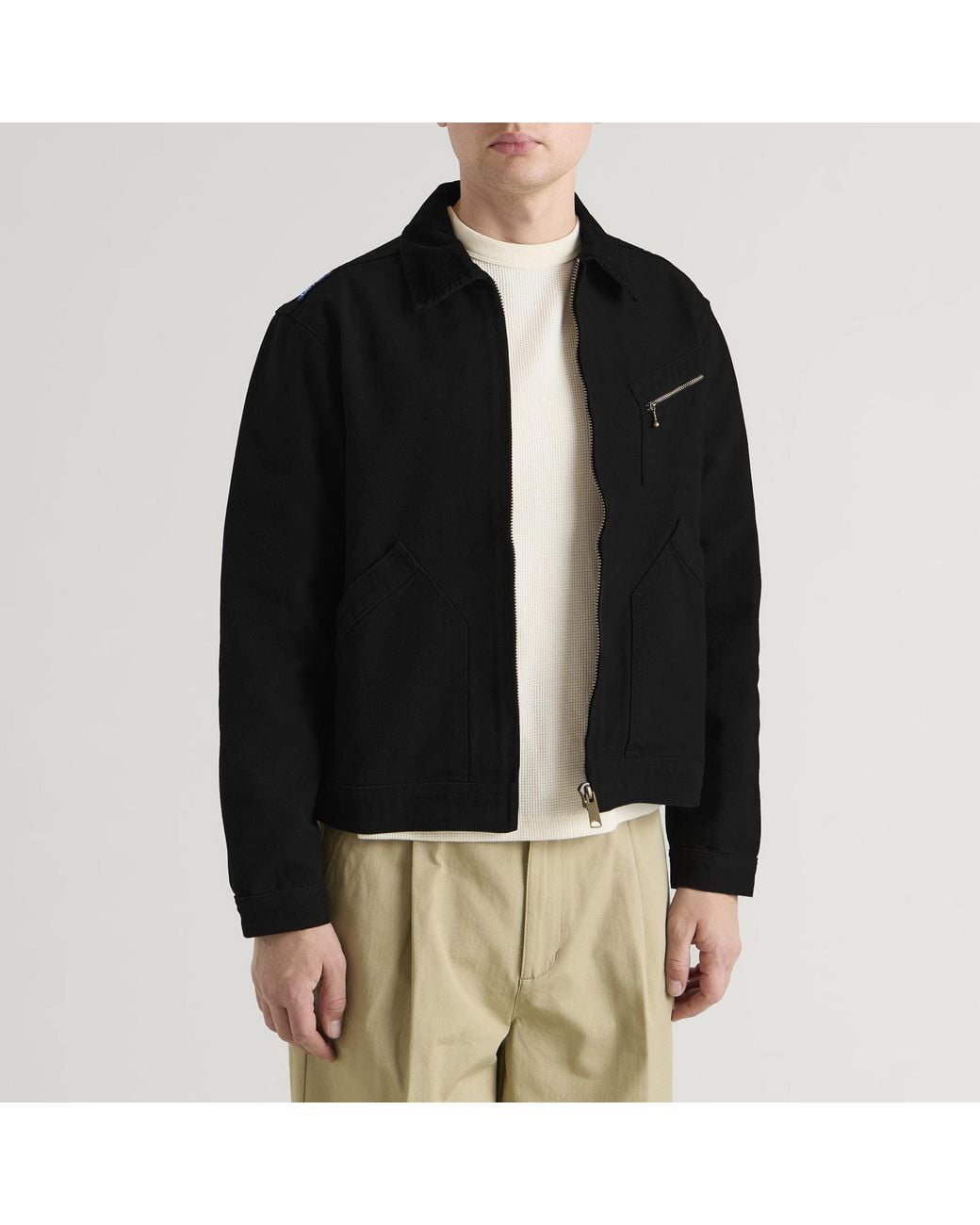 Larriet Black Ranch Work Jacket for men