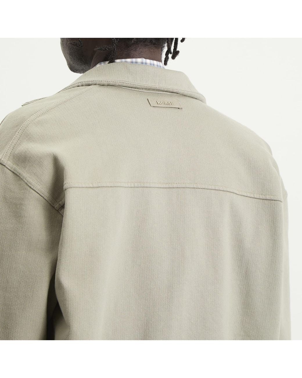 Norse Projects Green Hornidal Relaxed Track Jacket for men