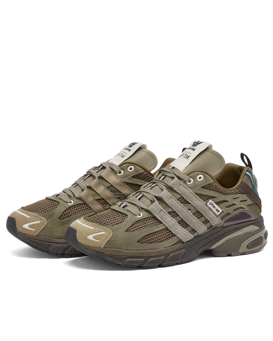Adidas Brown X Sftm Adistar Cushion Sneaker
