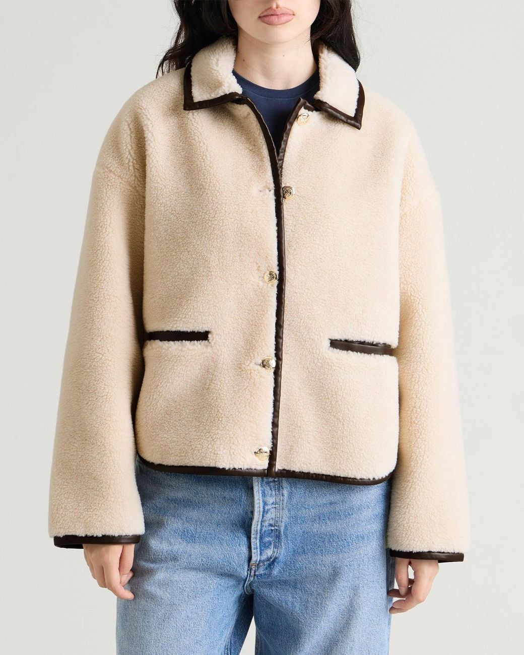Anine Bing Natural Camden Jacket