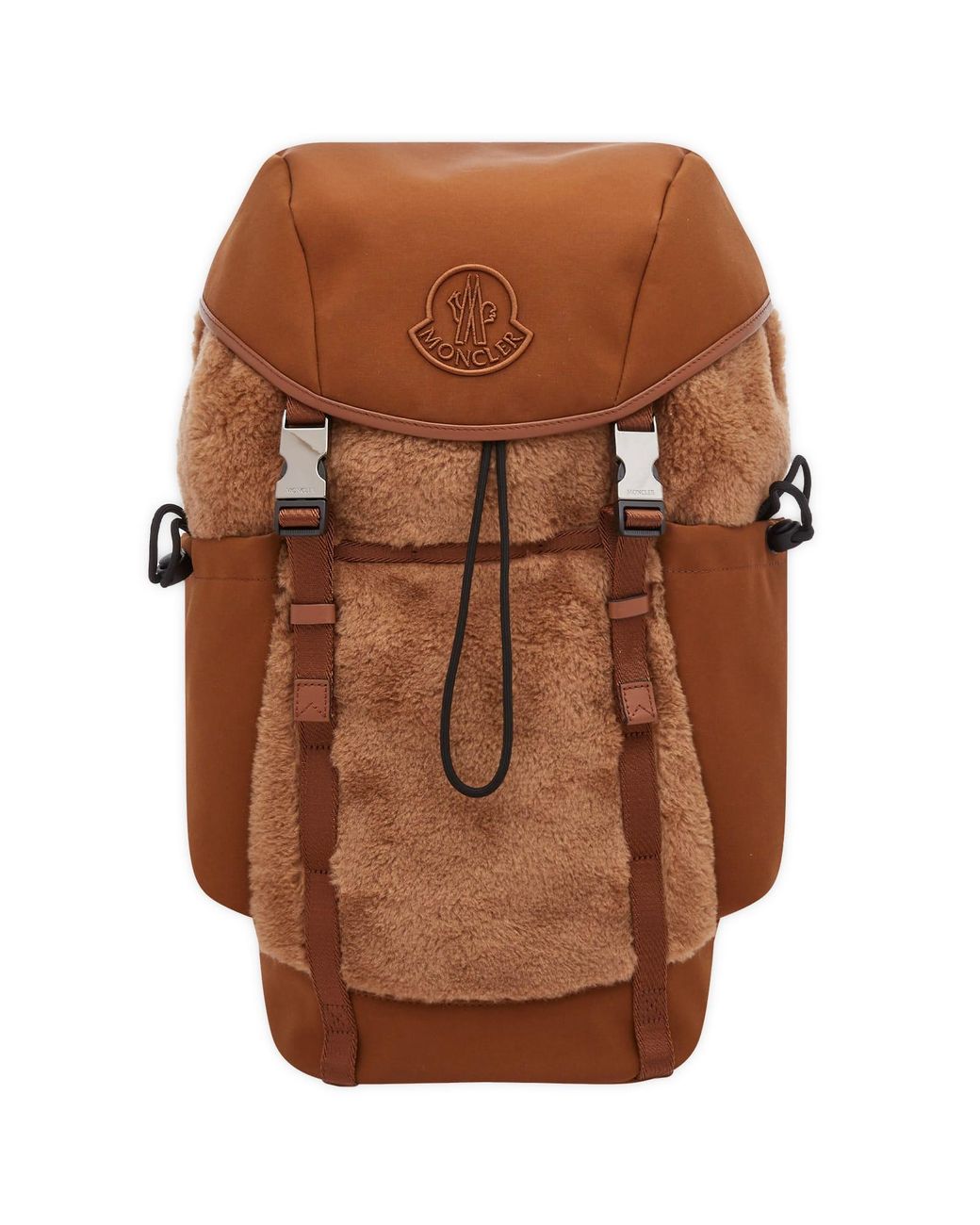Moncler Tech Backpack in Brown for Men | Lyst UK