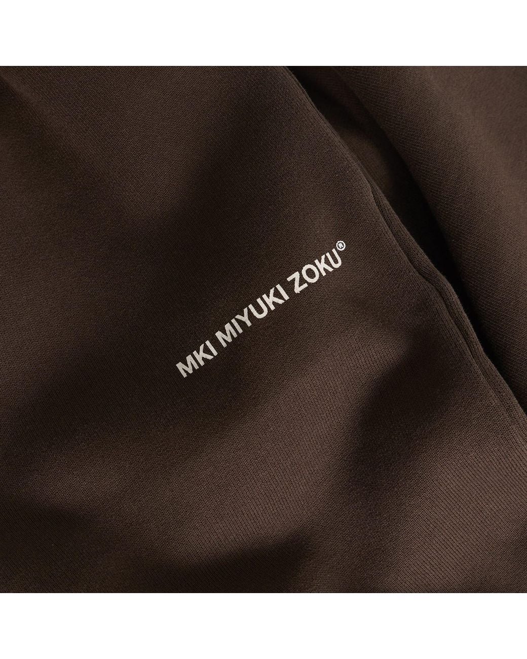 MKI Miyuki-Zoku Brown Uniform Wide Leg Jogger