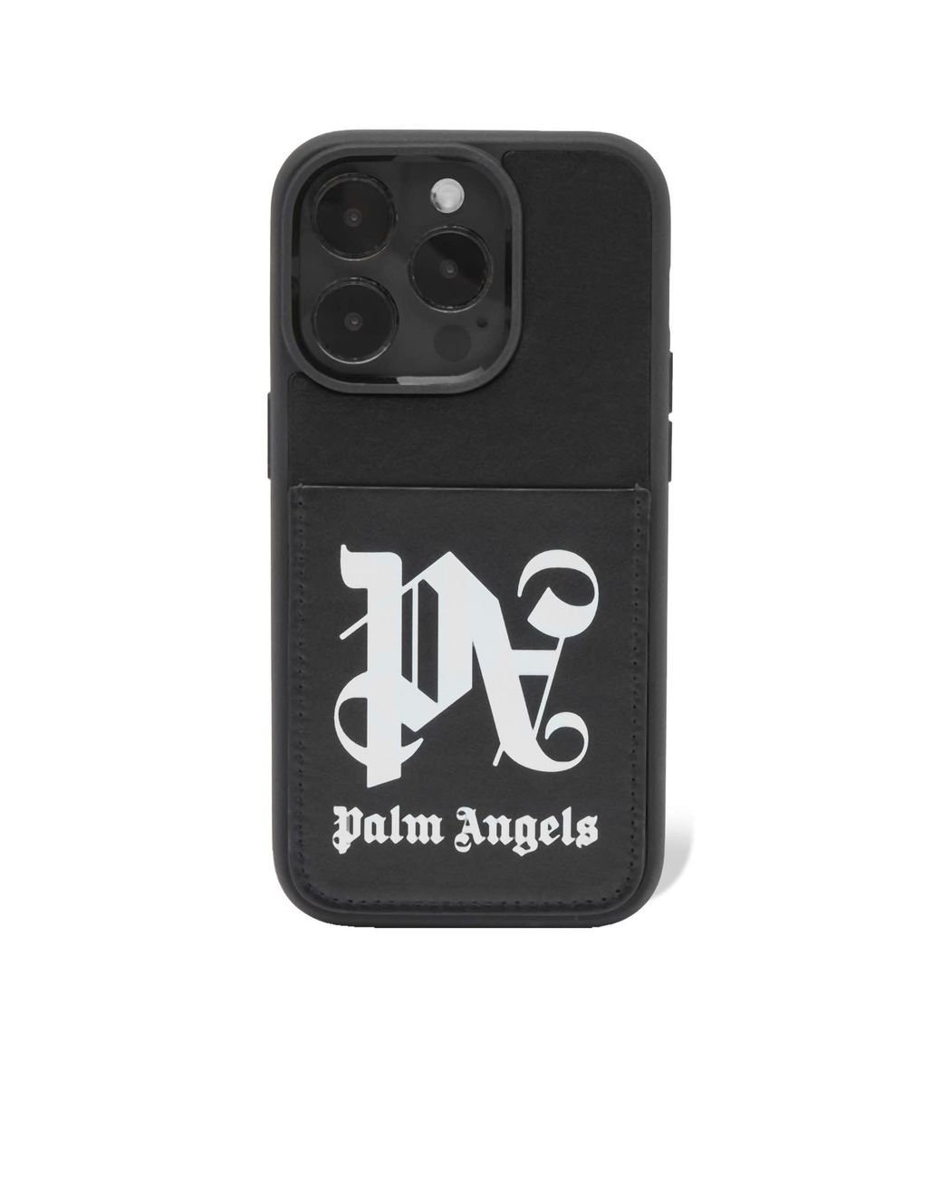 Palm Angels パームエンジェルス IPHONE 14 PRO ケース palm-angels-Black-Monogram-14-