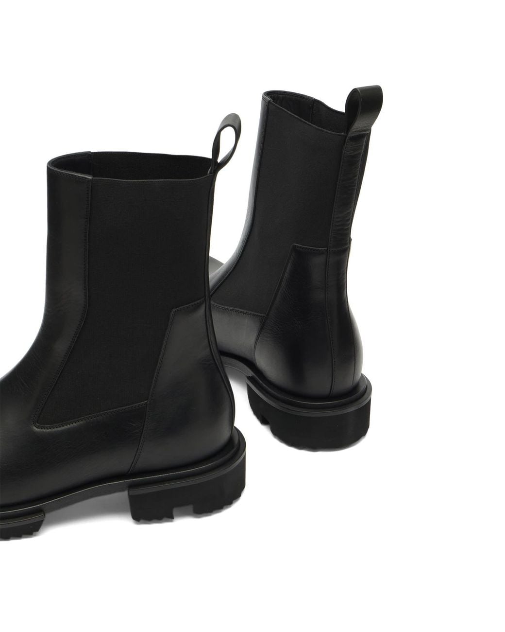 Rick Owens Black Beatle Gabe Boot for men