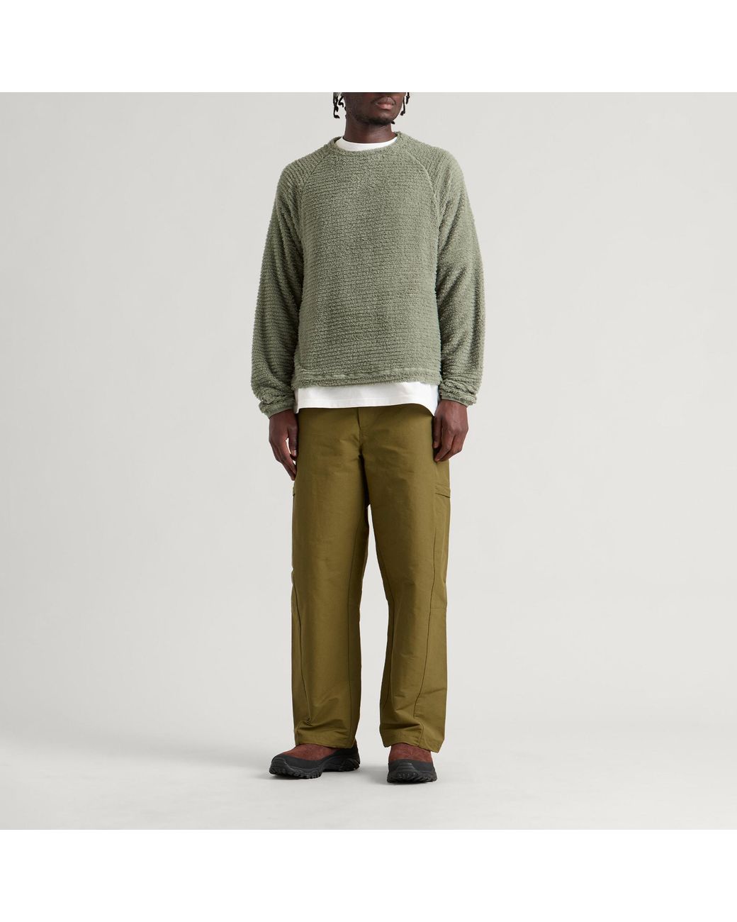 Purple Mountain Observatory Green Primaloft Ursa Pullover for men