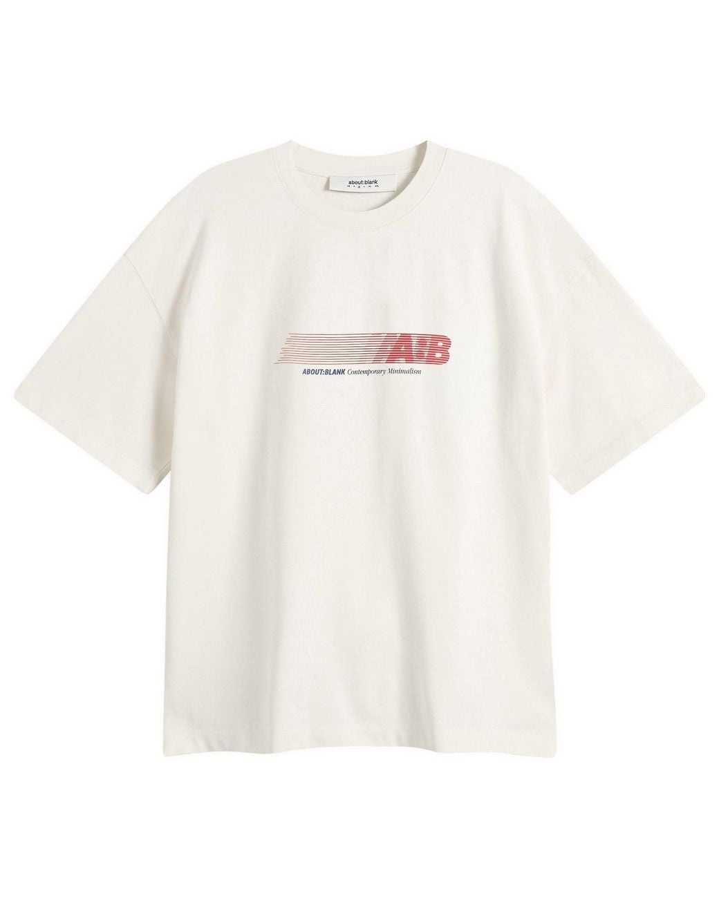 About Blank White Resistance T-Shirt for men