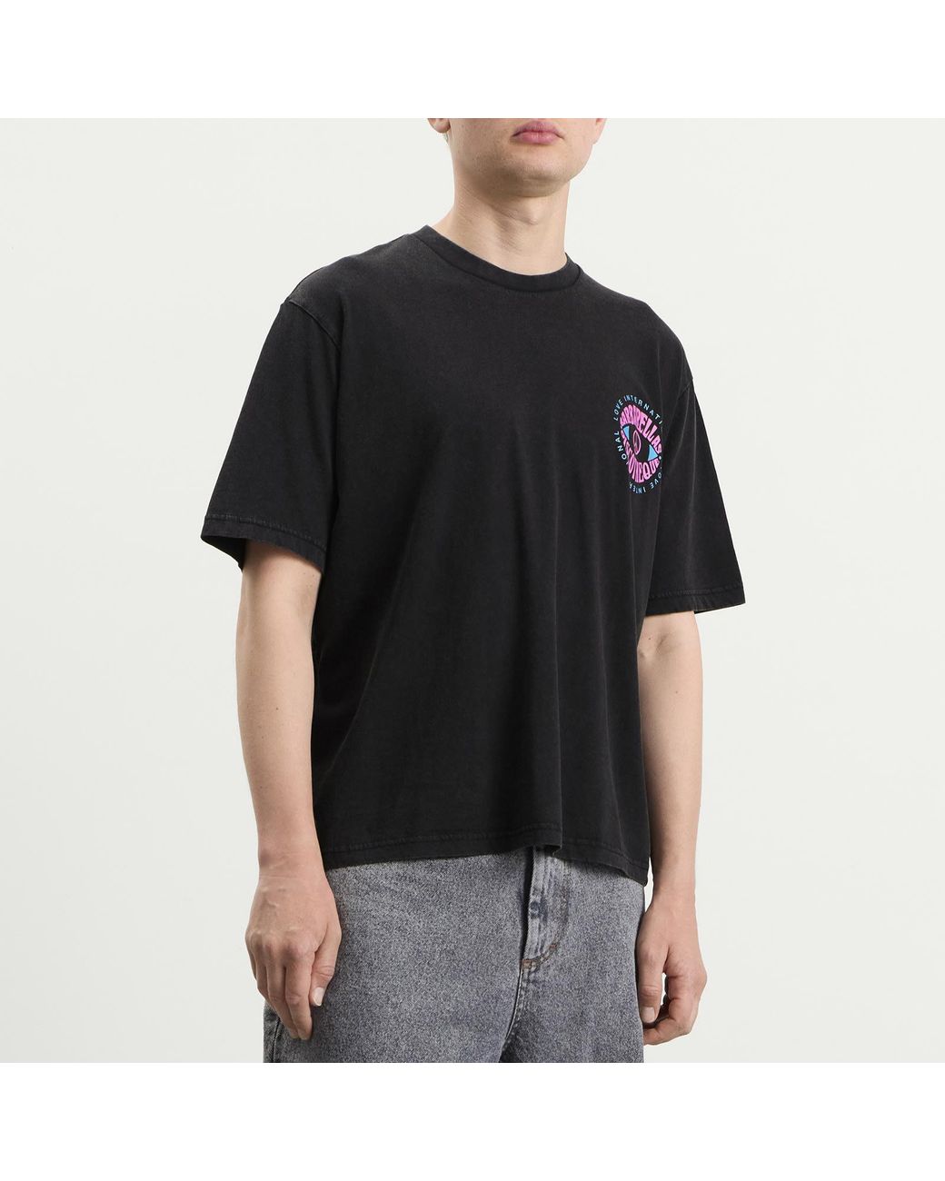 ACMH by Magic Castles Black X Love International Barbarella's T-Shirt for men