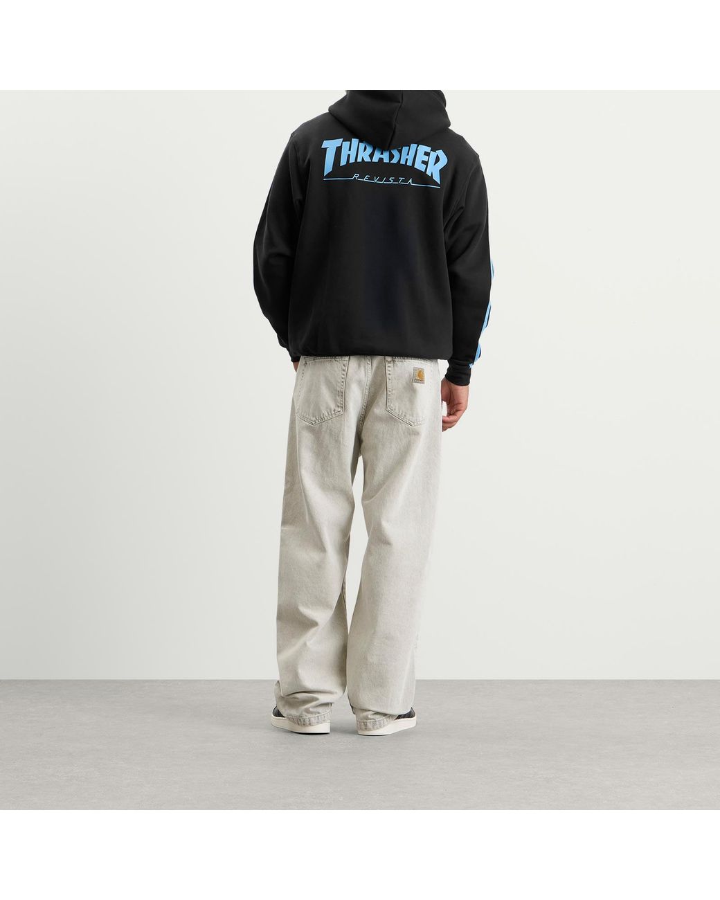 Adidas Black X Thrasher Afa Hoodie for men