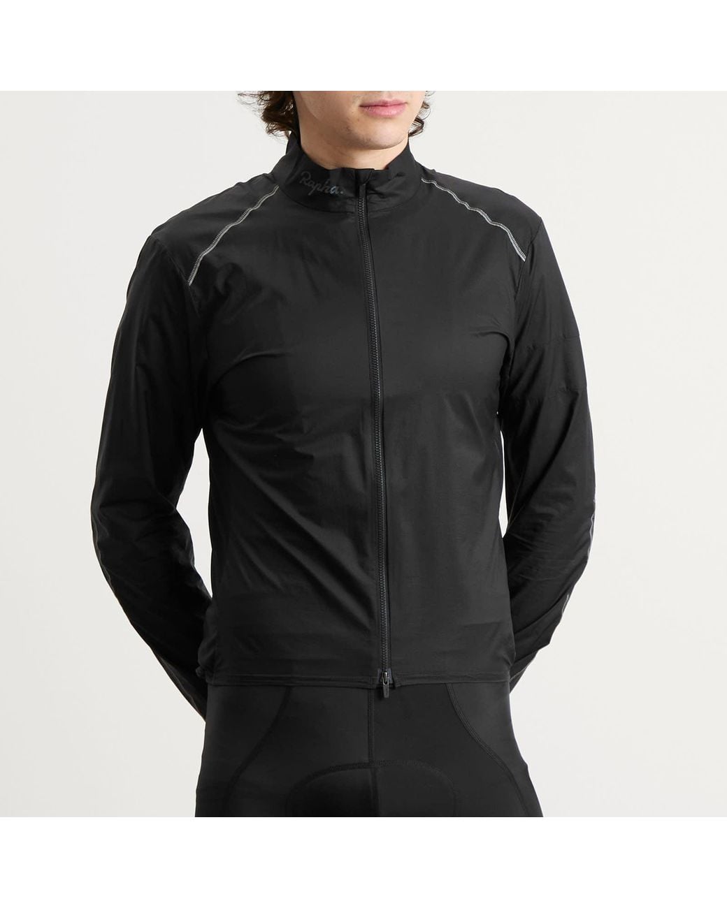 Rapha Black Brevet Element Wind Jacket for men