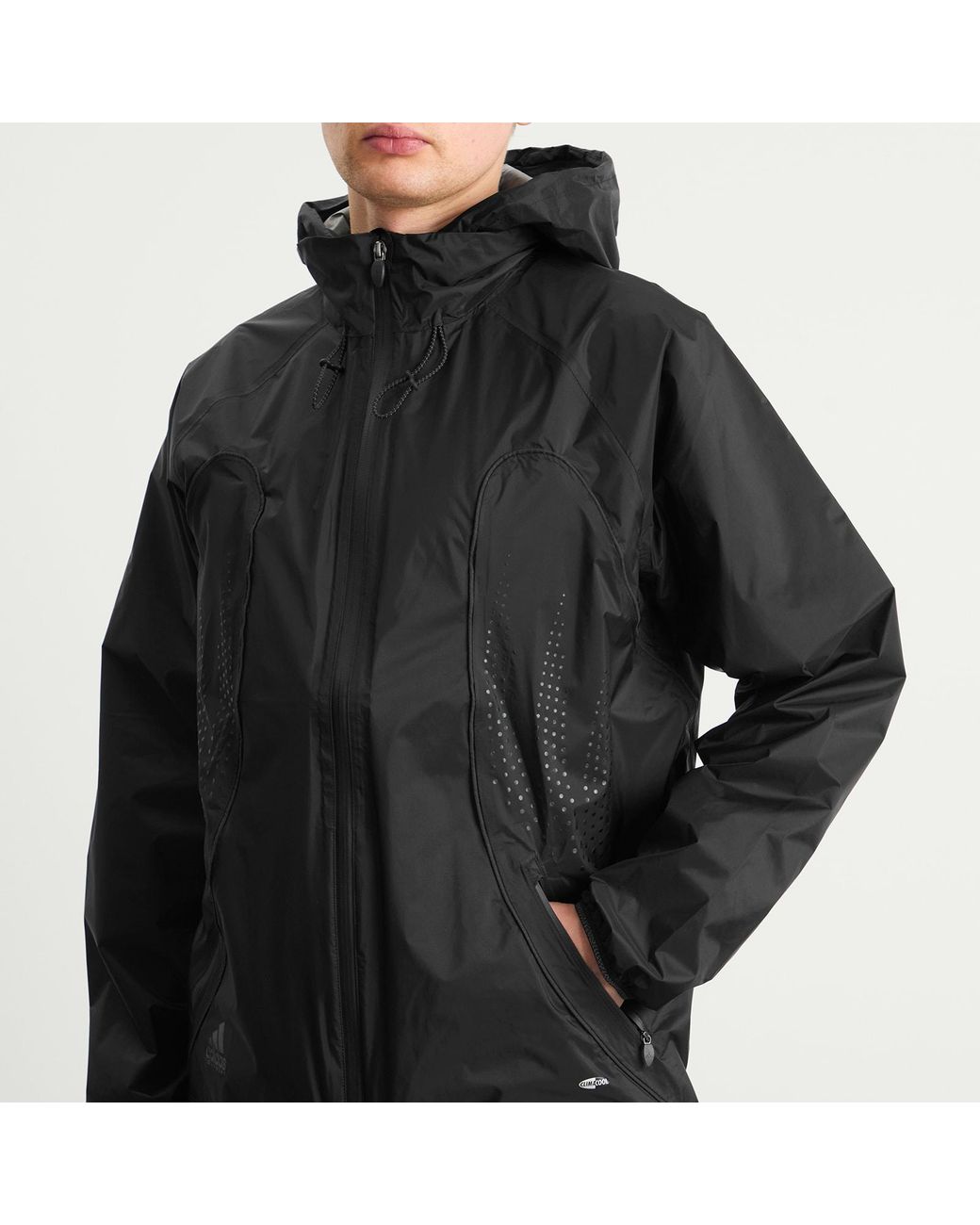 Adidas Black Eqt Shell Jacket for men