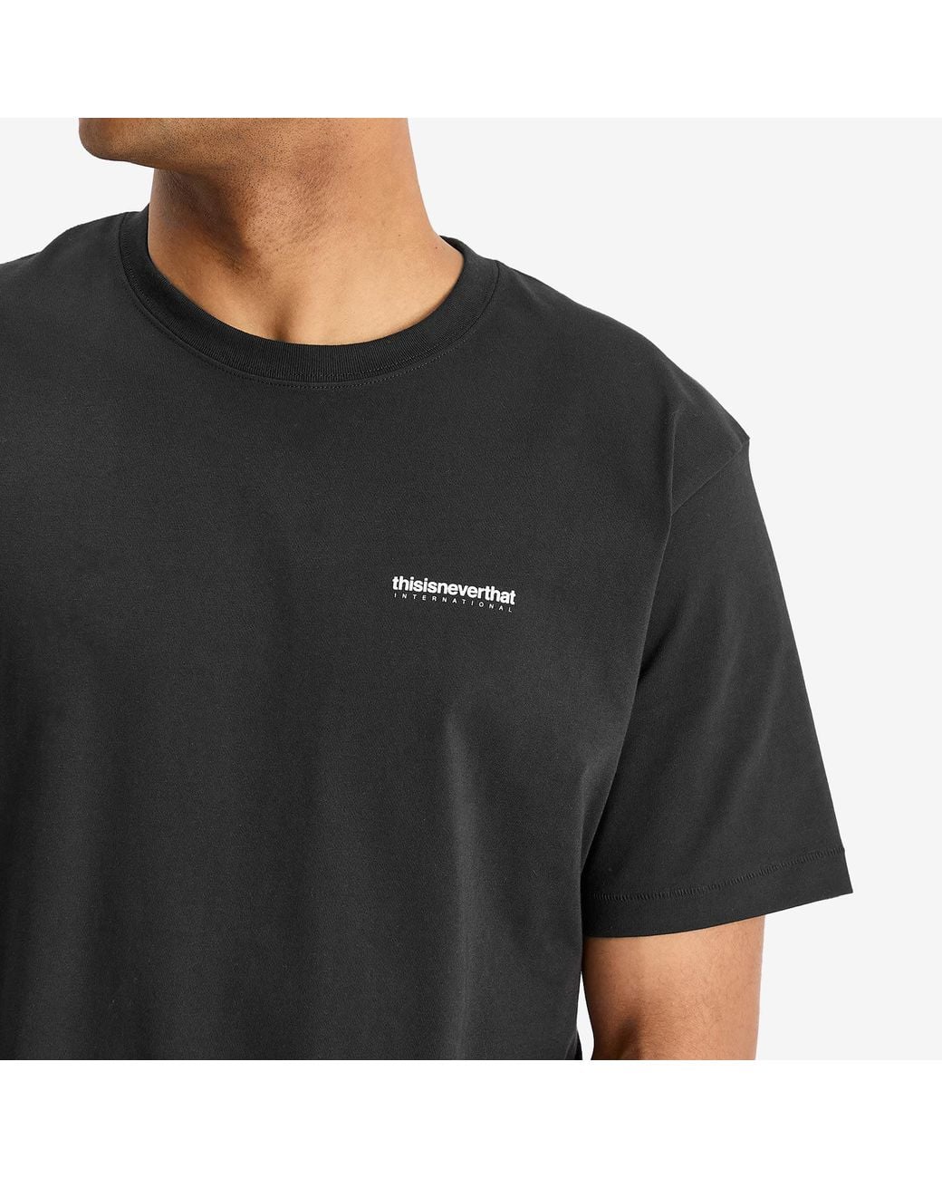 thisisneverthat Intl. Logo T-Shirt in Black for Men | Lyst