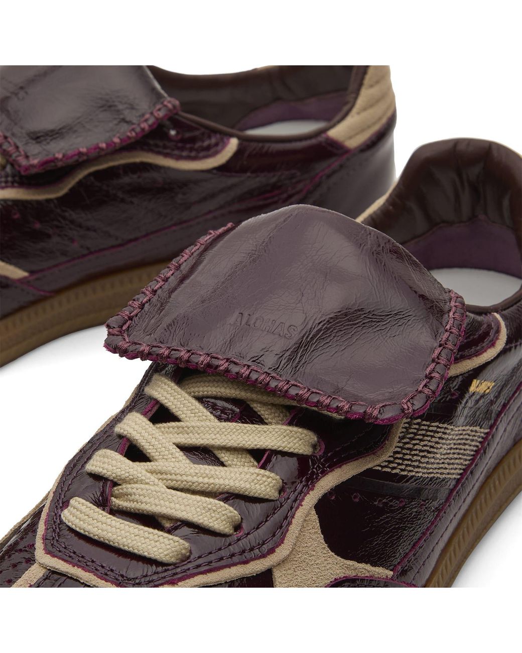 Alohas Brown Tb 490 Club Onix Leather Sneakers