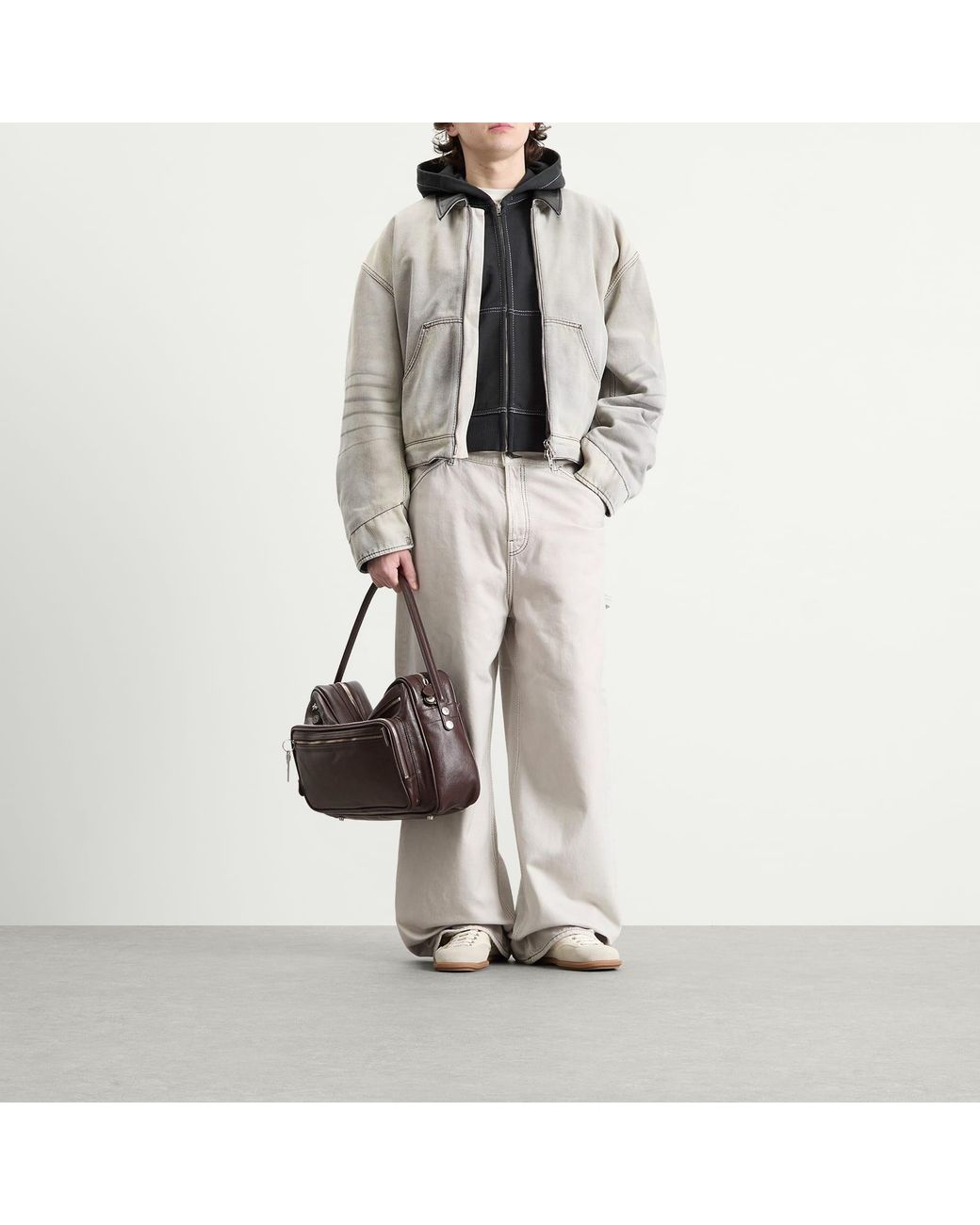 Acne Gray Sulphur Fade Jacket for men