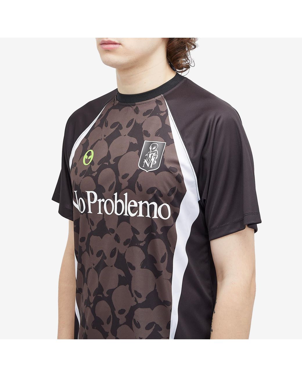 No Problemo Area 51 Football Shirt in Black for Men | Lyst