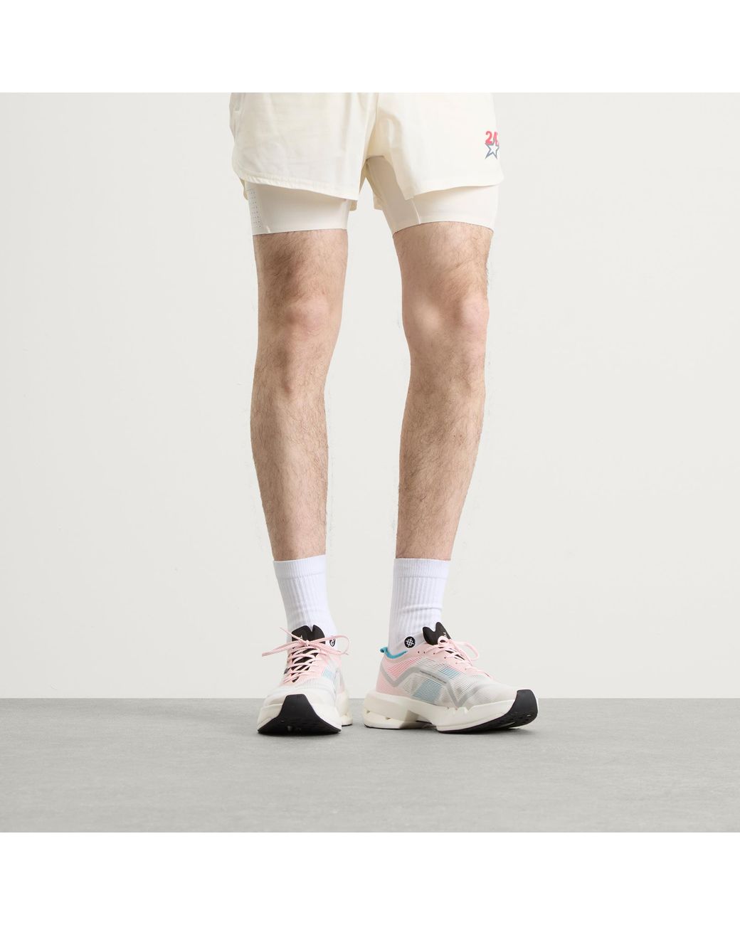 REPRESENT 247 White Arc-4 Elite Race for men