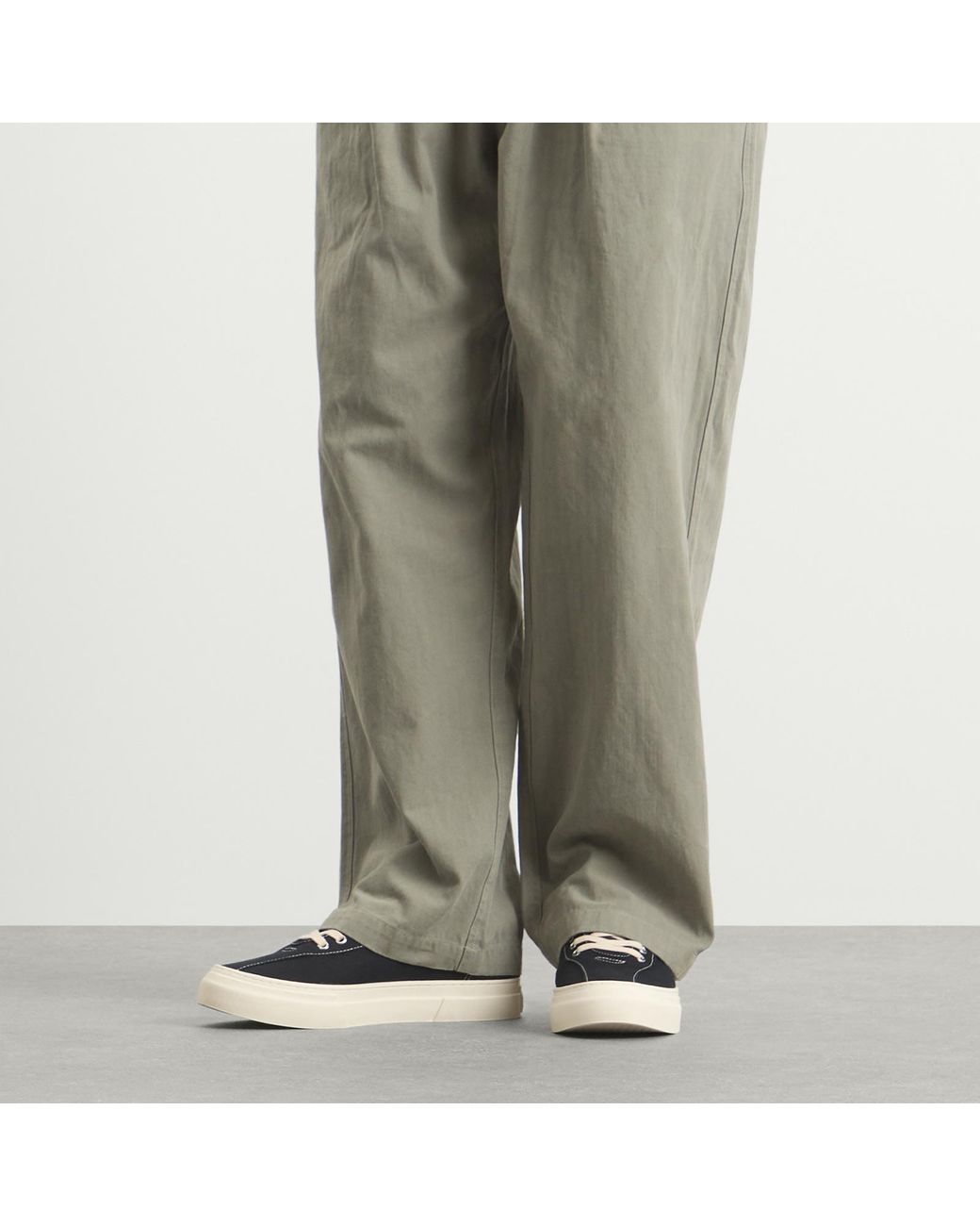 Stepney Workers Club Blue Dellow 02 Cup Canvas Sneaker for men