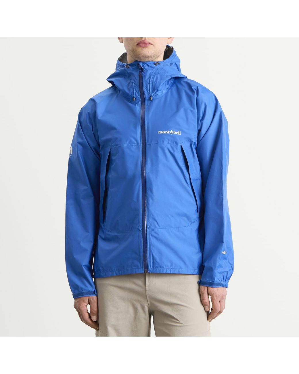 Montbell Blue Rain Hiker Jacket for men