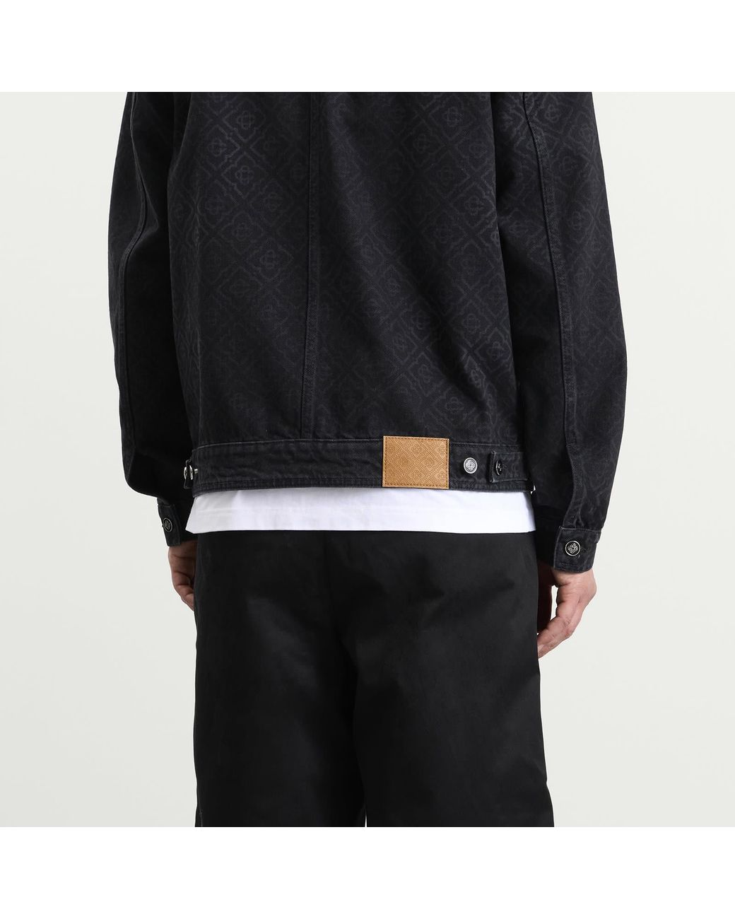 Casablanca Black Monogram Jacket for men