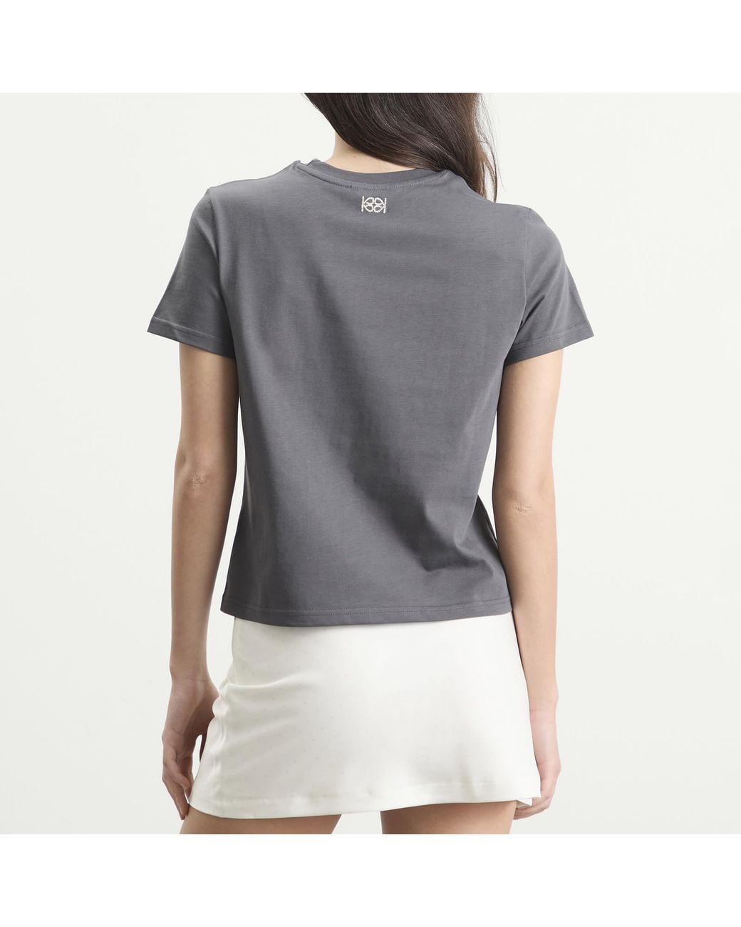 Kijun Gray Pebble Heart T-Shirt