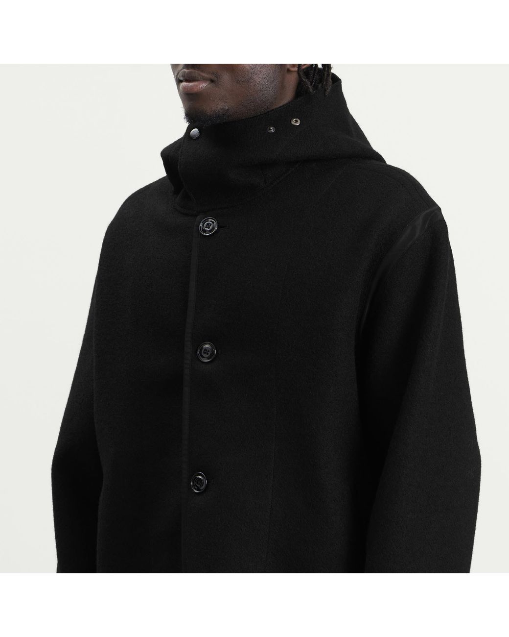 Our Legacy Black Stamped Wool Liner Jacket for men