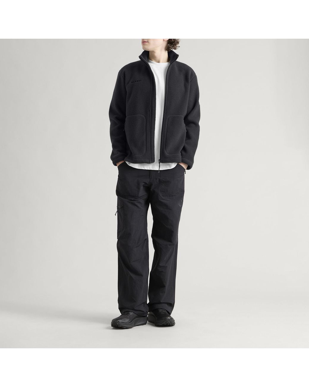 Mammut Black Falera Ml Fleece Jacket for men