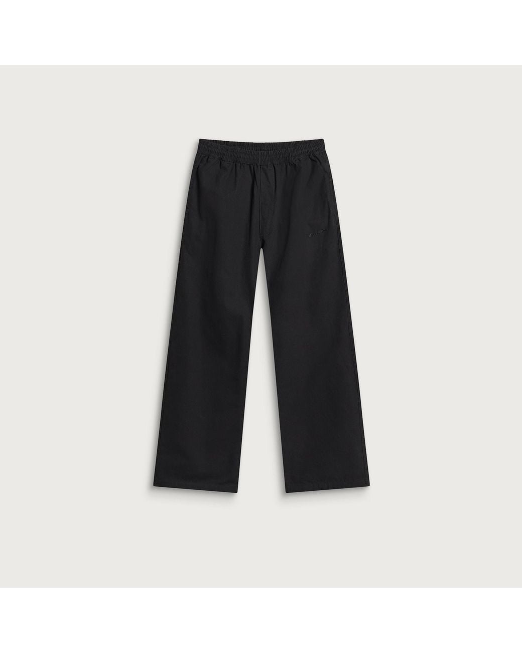 No Problemo Black Canvas Work Pants for men