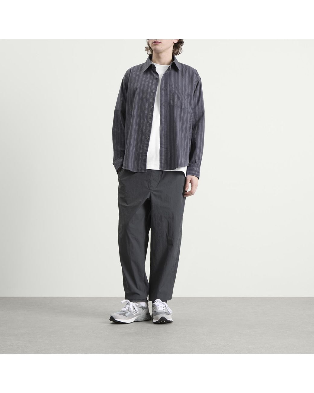 YMC Gray Alva Skate Trousers Presented By End for men