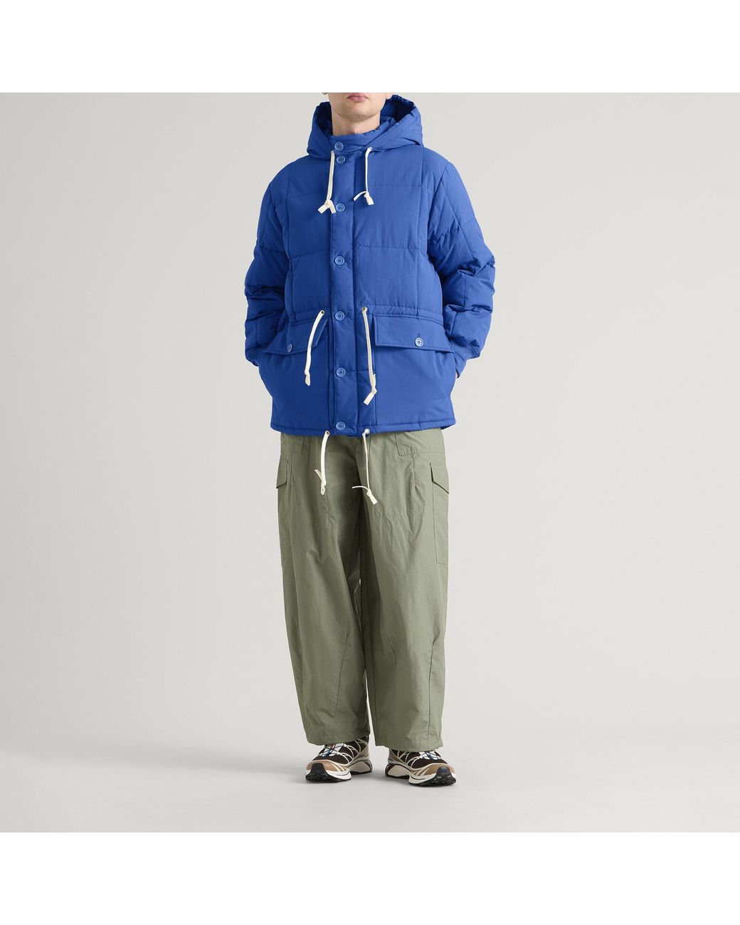 Big Rock Candy Mountaineering Blue Arctic Down Parka Jacket for men