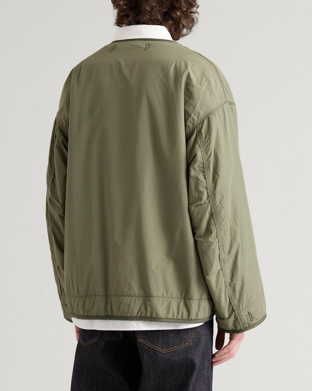 Visvim Green Altman Padded Liner Jacket for men