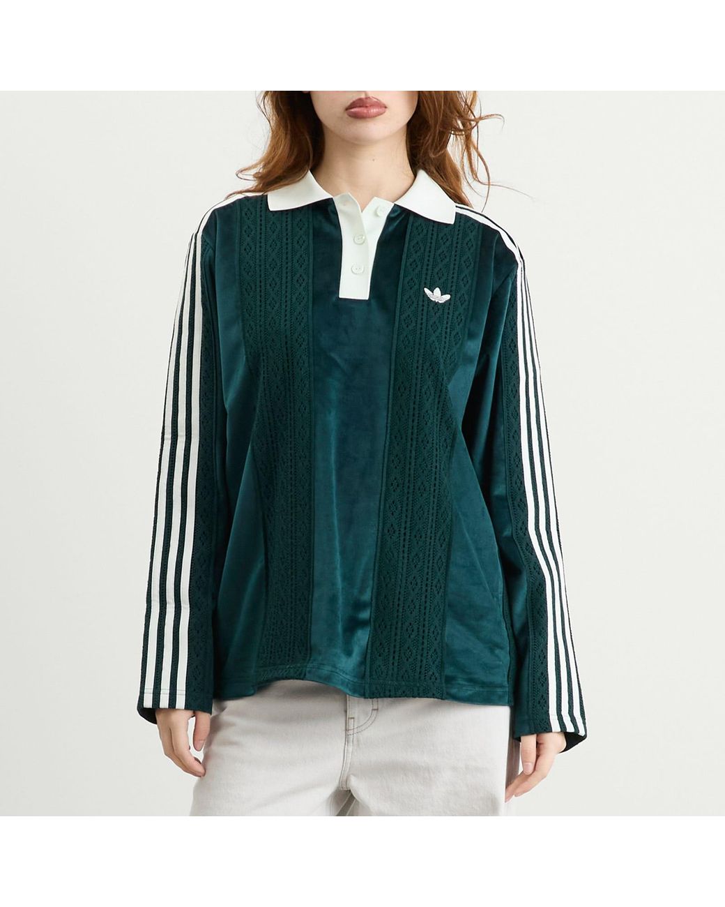 Adidas Green Long Sleeve Jersey