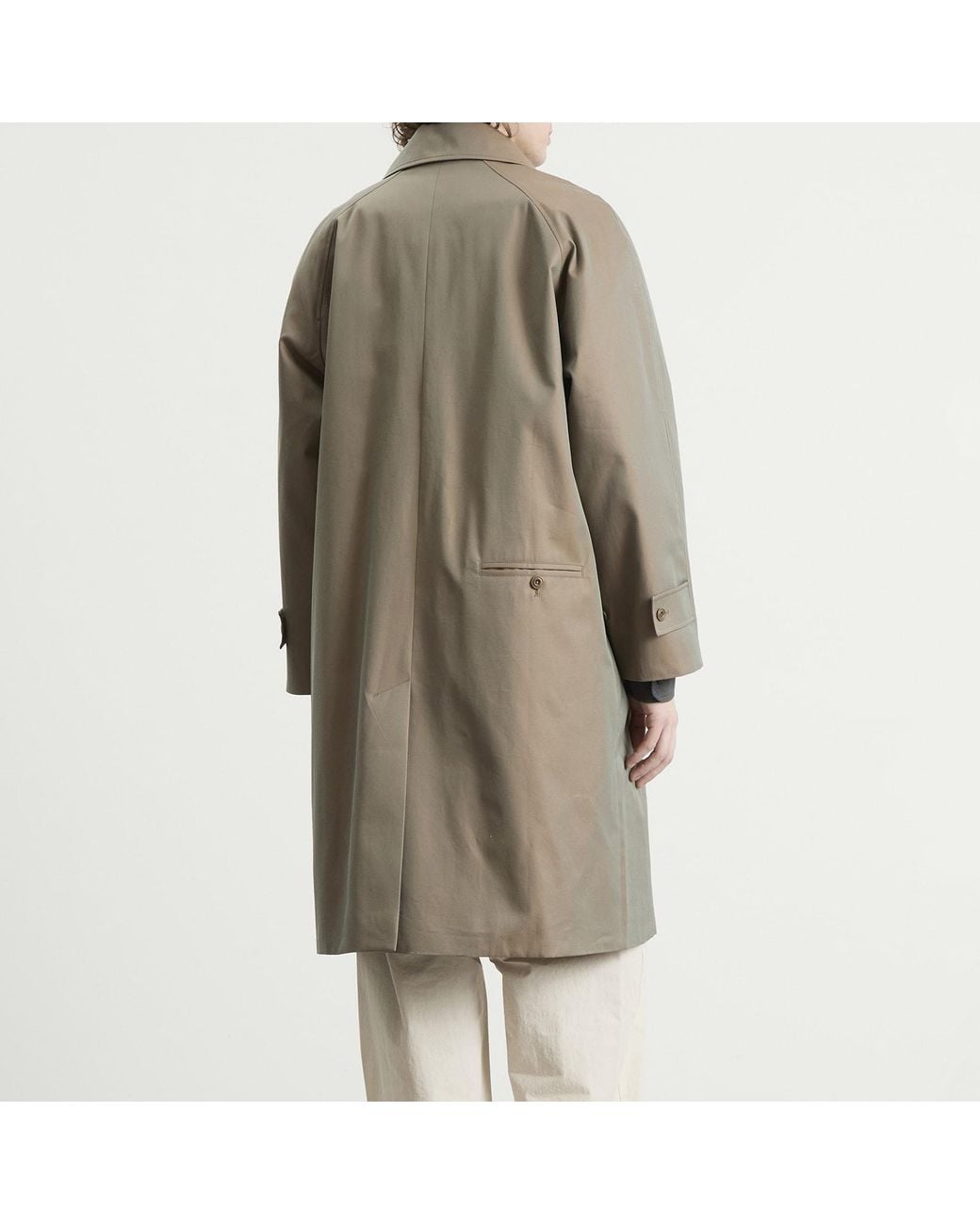 SAGE NATION Brown Westminster Overcoat for men