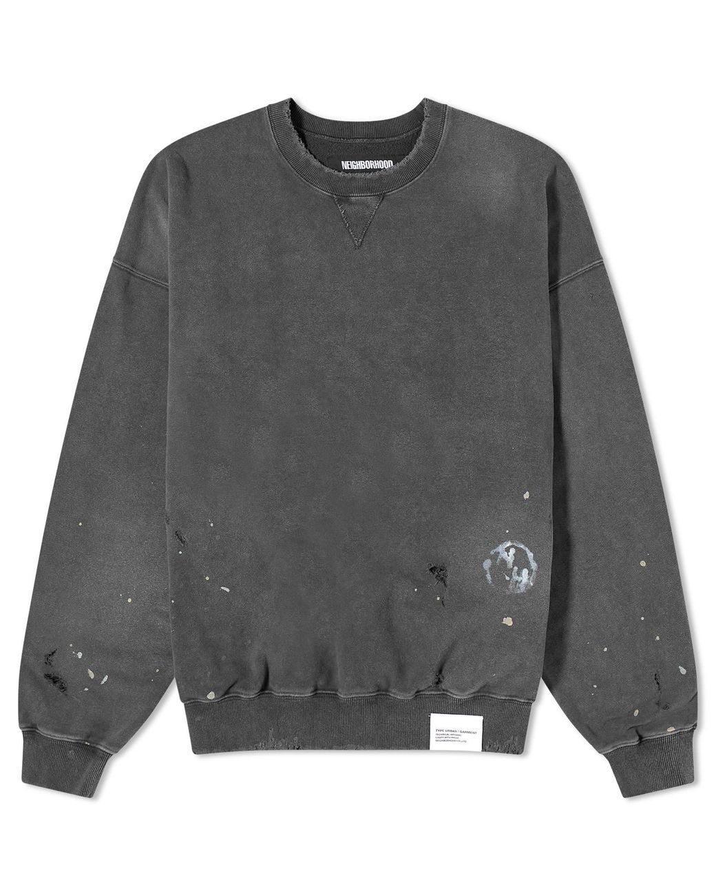 NEIGHBORHOOD DAMAGE SWEATSHIRT sサイズ