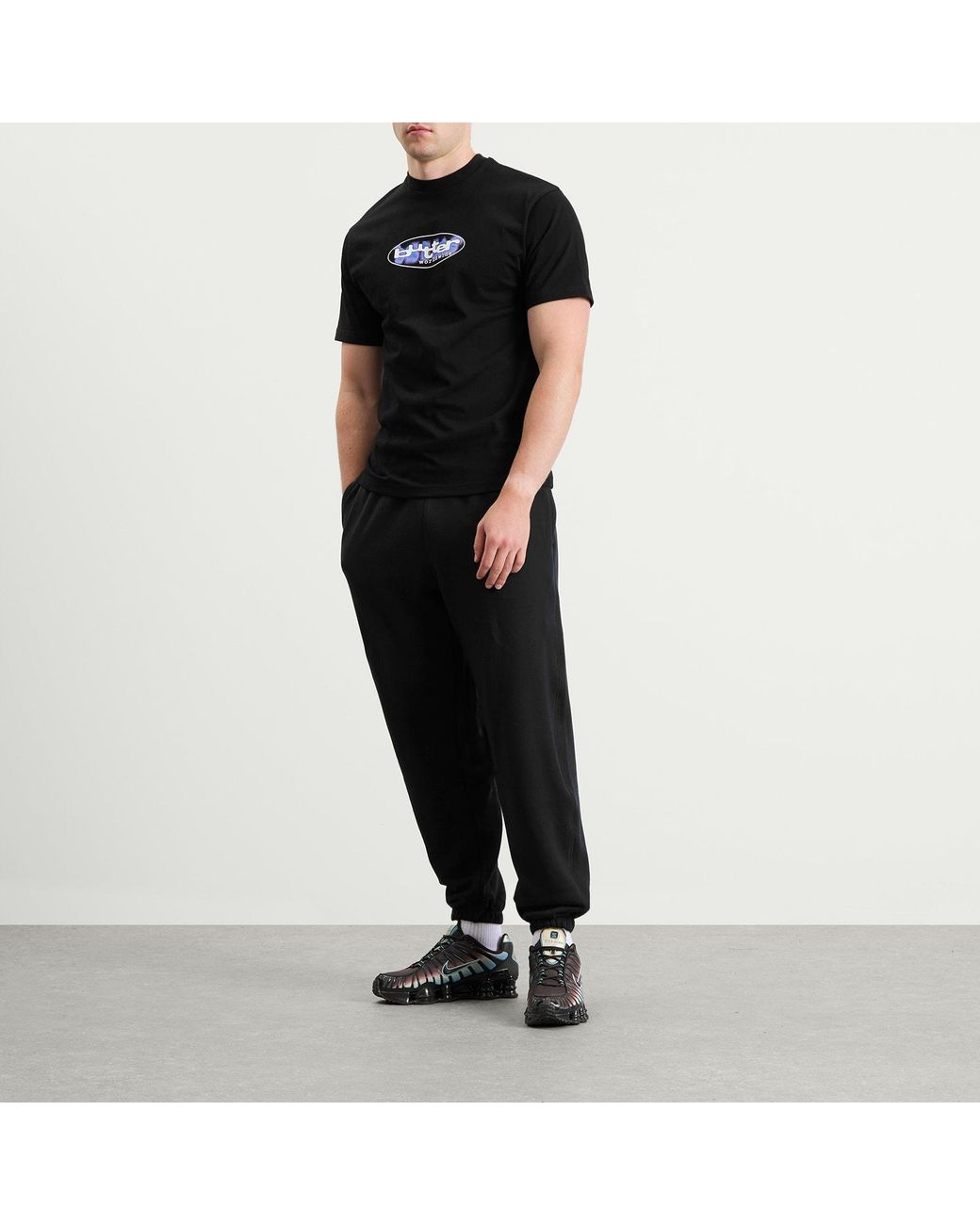 Nike Black Wool Classics Fleece Drawstring Pants