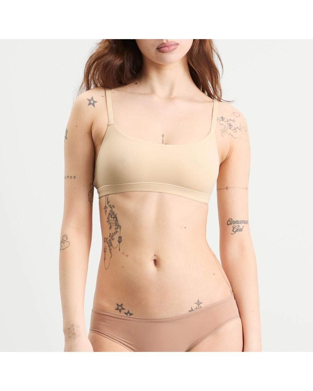 Skims Natural Fits Everybody Scoop Bralette