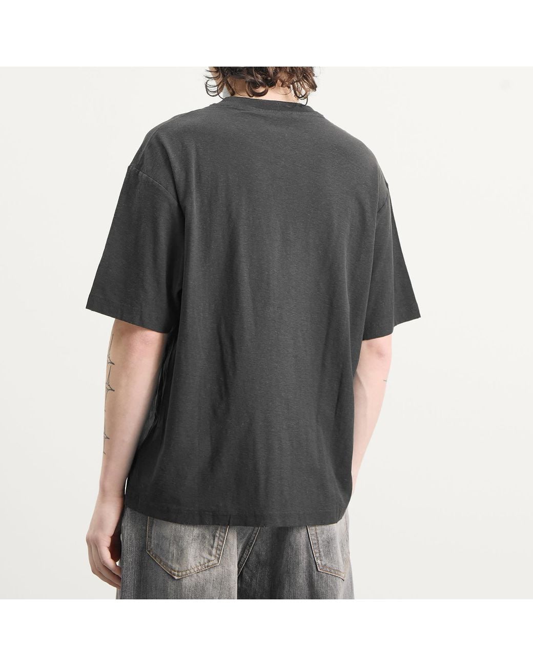 Acne Black Exford 1996 T-Shirt